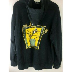 Tim Burton's The Nightmare Before Christmas Zip Up Hoodie Sweatshirt
